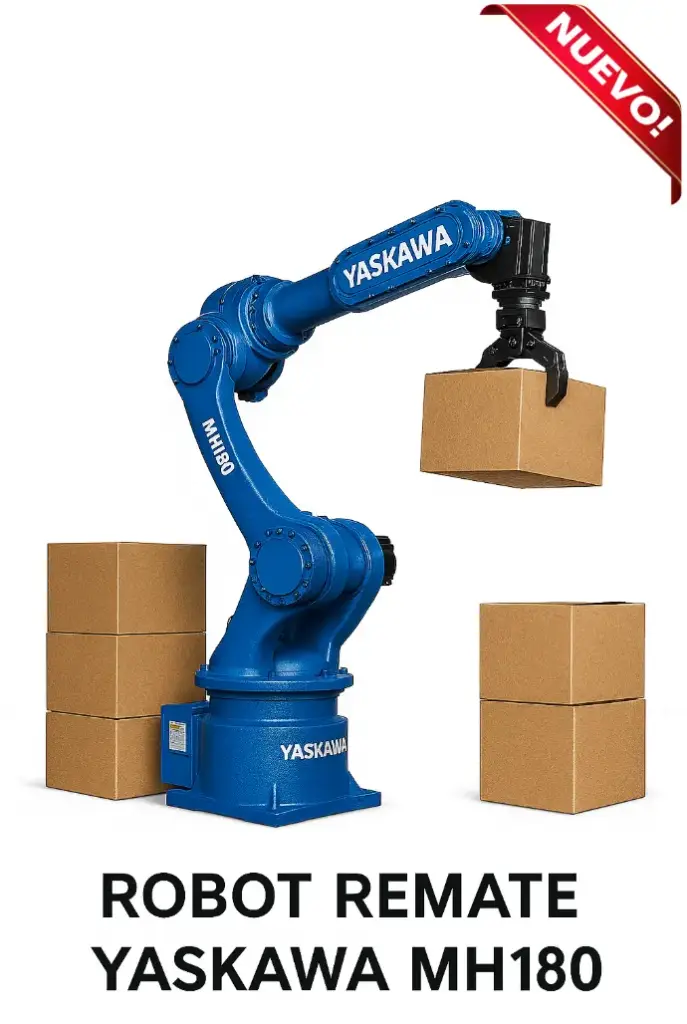 REMATE EXCLUSIVO – ROBOT INDUSTRIAL YASKAWA MH180 JAPONÉS NUEVO Robot GRANDE